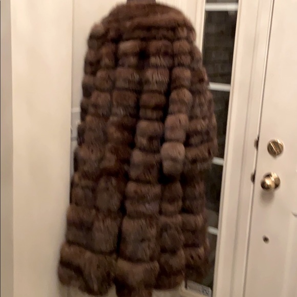 HP 💥💥 Dennis Basso Genuine Sable Fur Coat - Picture 8 of 16